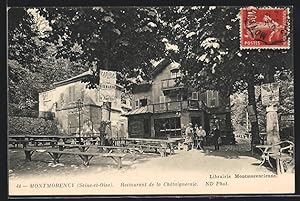 Carte postale Montmorency, Restaurant de la Châtaigneraie