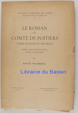 Le roman du Comte de Poitiers Poème français du XIIIe siècle