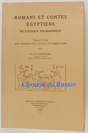 Romans et contes égyptiens de l'époque pharaonique