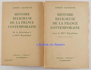 Histoire religieuse de la France contemporaine 2 Tomes