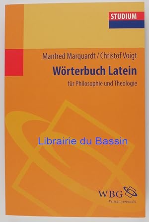 Wörterbuch Latein für Philosophie und Theologie
