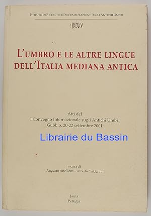 L'umbro e le altre lingue dell'Italia mediana antica