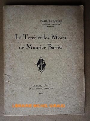 La Terre et les Morts de Maurice Barrès