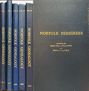 Norfolk Pedigrees. Vols 6, 8, 13, and 17 of Norfolk Genealogy