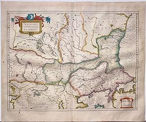 Map Of Walachia, Servia, Bulgaria, & Romania [Le Theatre du Monde ou Nouvel Atlas Contenant, Les ...