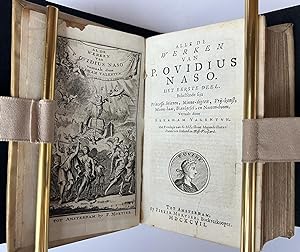 Latin classic Ovidius 1697 | Alle de werken van P. Ovidius Naso, three parts in one volume, trans...