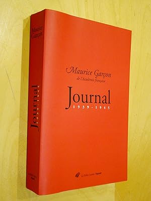 Journal 1939 - 1945 édition établie, présentée et annotée par P. Fouché et P. Froment