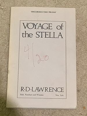 Voyage of the Stella (Uncorrected Proof)
