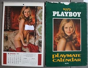 PLAYBOY PLAYMATE CALENDAR 1975 (Spiral Bound Wall Calendar) /// Cover Martha Smith (also Featurei...