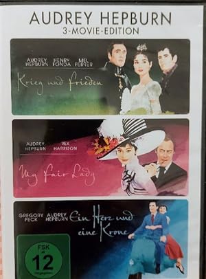 Audrey Hepburn DVD Edition (3 DVDs) * My Fair Lady / Krieg und Frieden / Ein Herz und eine Krone
