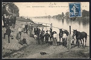 Carte postale Argenteuil, Berges de la Seine