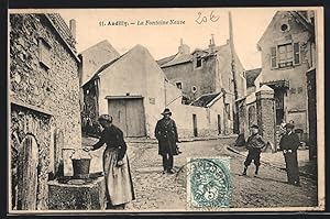 Carte postale Andilly, La Fontaine Neuve