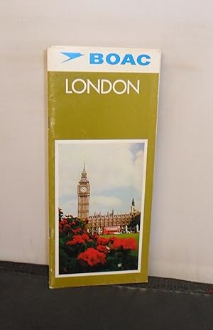 BOAC Publicity Leaflet - London