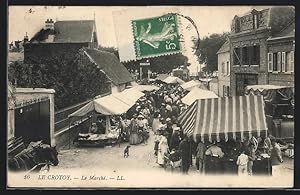 Carte postale Le Crotoy, Le Marche