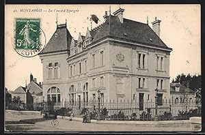 Carte postale Montargis, La Caisse d`Epargne