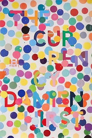 2016 British Exhibition poster - The Currency, Damien Hirst (Colored, Bigger Dots) - HENI gallery...