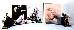 A lot of five (5) Marilyn Monroe-themed books: Marilyn: her life in her own words: Marilyn Monroe...