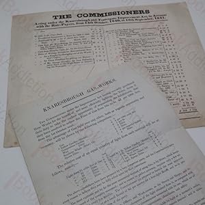 Knaresborough Gas Works (1846); The Commissioners Acting Under the Knaresborough and Tentergate I...