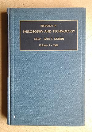 Research in Philosophy & Technology. Volume 7. 1984.