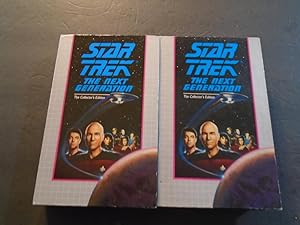 Vintage Star Trek The Next Generation VHS Tapes Collector's Edition 1992