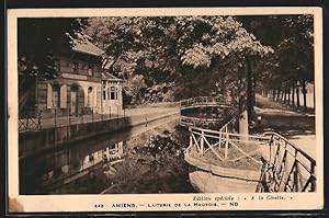 Carte postale Amiens, Laiterie de la Hautoie