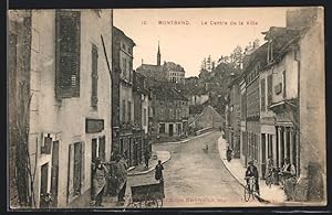 Carte postale Montbard, Le Centre de la Ville