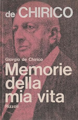 1^ edizione! Giorgio de Chirico. Memorie della mia vita