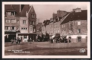 Carte postale Guingamp, Rue Notre Dame