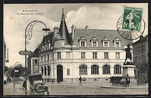 Carte postale Montargis, La Banque de France