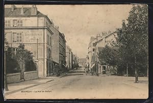 Carte postale Besancon, La Rue de Belfort