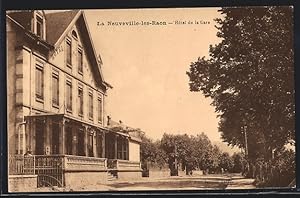 Carte postale Le Neuveville-les-Raon, Hotel de la Gare