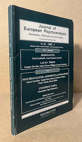 Journal of European Psychoanalysis _ 24 _ Part 1 _ Reprints