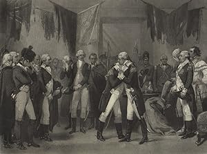 Washington's farewell to his officers on December 4, 1783,1868 Historical Americana Print