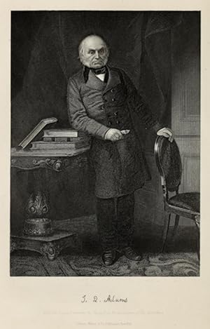 John Adams,1868 Historical Portrait Print