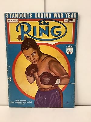The Ring, Vol. XXI, No. 12, January 1943, Boxing Magazine