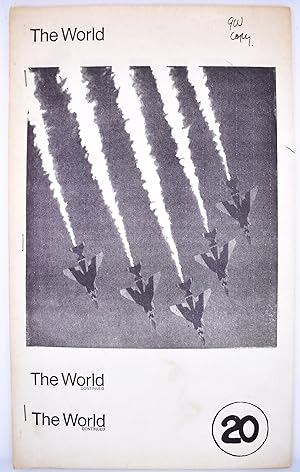 THE WORLD A New York City Literary Magazine No.20 10/70
