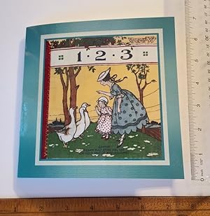 1 2 3 Rag Book No. 206 ( Book for learning to count, children's early reader)