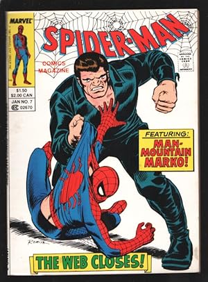 Spider-Man Comics Magazine #7 1988-The Shocker appears-John Romita art-Digest size-NM