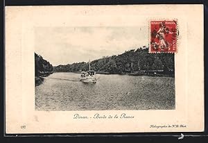 Carte postale Dinan, Bords de la Rance