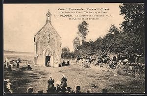 Carte postale Plouer, la chapelle de la Souhaitié