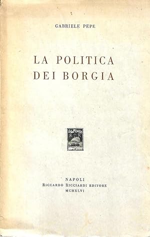 La politica dei Borgia