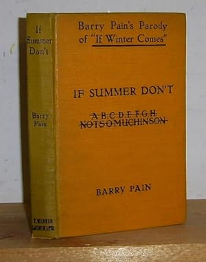 If Summer Don't (1922)