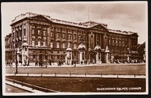 Buckingham Palace Real Photo Vintage Postcard