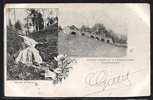 Carte postale Feuillée-Dorothée, Hotel-Restaurant, Cascade de Faymont