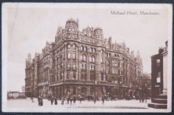 Manchester Midland Hotel Vintage Postcard
