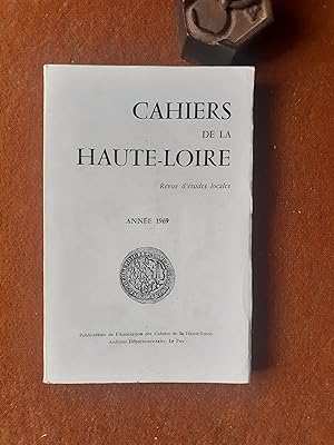 Cahiers de la Haute-Loire - Revue d'histoire locale - Année 1969