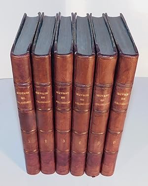 ŒUVRES DE SAINTE THÉRÈSE (nouvelle édtion, corrigée et augmentée) (complet en 6 volumes reliés, 1...