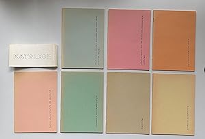 [ 7 Hefte ] Kataloge. Anläßlich der Ausstellung KARIKATUREN an der Gesamthochschule Siegen.