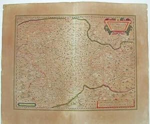 Germania. Westphalia Ducatus. Carta geografica dall'opera di G.Blaeu. Amsterdam, 1635