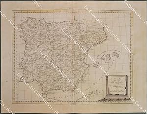 Espana Spagna. HISPANIA ANTIQUA. 1785, Venezia, Antonio Zatta